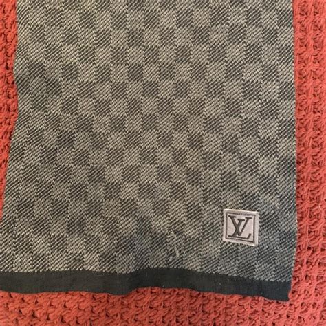 authentic louis vuitton wool scarf|genuine louis vuitton scarf.